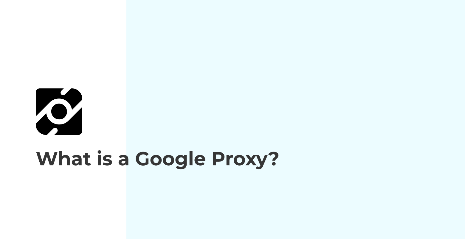 What is a Google Proxy?